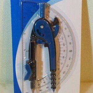 JOT Compass and Protractor, Assorted Colors by JOT